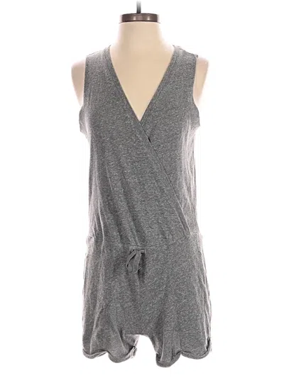Pre-owned Nation Ltd. By Jen Menchaca Exclusively For Intermix Romper In Gray