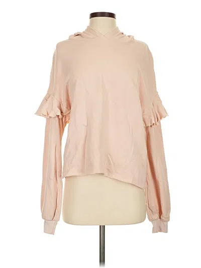 Pre-owned Nation Ltd. By Jen Menchaca Pullover Hoodie In Pink