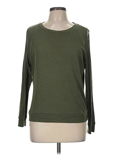 Pre-owned Nation Ltd. By Jen Menchaca Pullover Sweater In Green