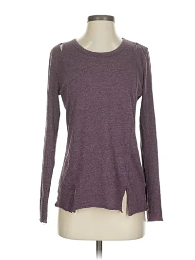 Pre-owned Nation Ltd. By Jen Menchaca Pullover Sweater In Purple