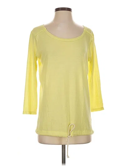 Pre-owned Nation Ltd. By Jen Menchaca Pullover Sweater In Yellow