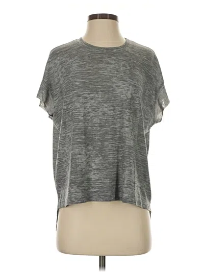 Pre-owned Nation Ltd. By Jen Menchaca Short Sleeve T-shirt In Gray