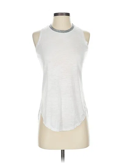 Pre-owned Nation Ltd. By Jen Menchaca Sleeveless T-shirt In Silver