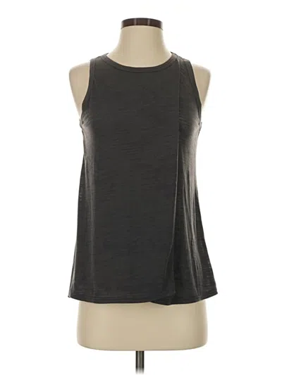 Pre-owned Nation Ltd. By Jen Menchaca Sleeveless T-shirt In Gray