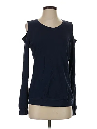 Pre-owned Nation Ltd. By Jen Menchaca Sweatshirt In Blue