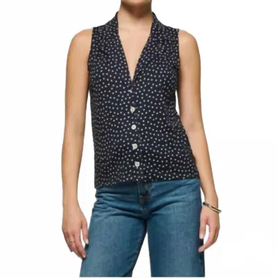 NATION LTD CAIA HAVANA TOP IN POLKA DOT