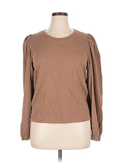 Pre-owned Nation Ltd Cardigan Sweater In Brown