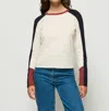 Nation Ltd Carmen Long Sleeve T-shirt In Topa Color Block In Multi