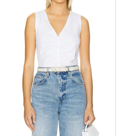 Nation Ltd Cassie Tank Top In Optic White