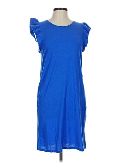 Pre-owned Nation Ltd Casual Dress In Blue