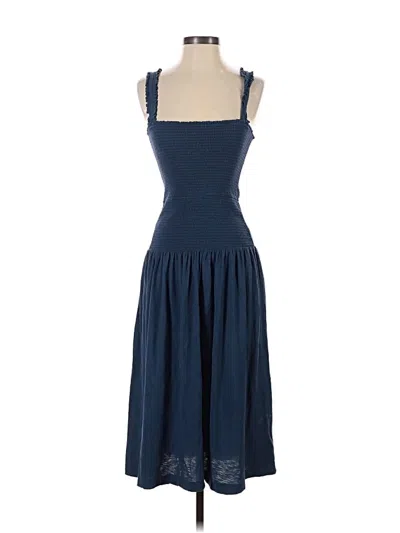 Pre-owned Nation Ltd Casual Dress In Blue