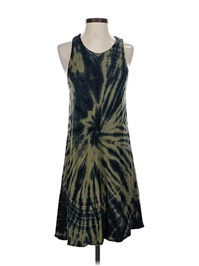 Pre-owned Nation Ltd Casual Dress In Green