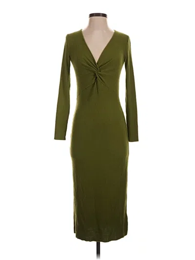 Pre-owned Nation Ltd Casual Dress In Green