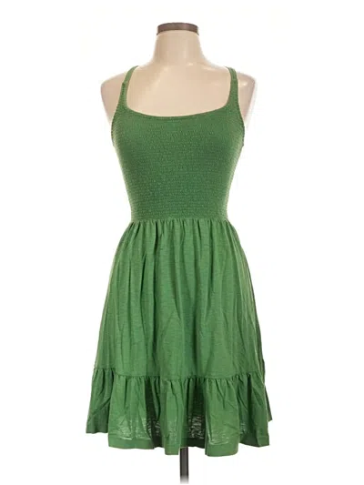 Pre-owned Nation Ltd Casual Dress In Green