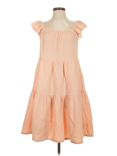 Pre-owned Nation Ltd Casual Dress In Orange