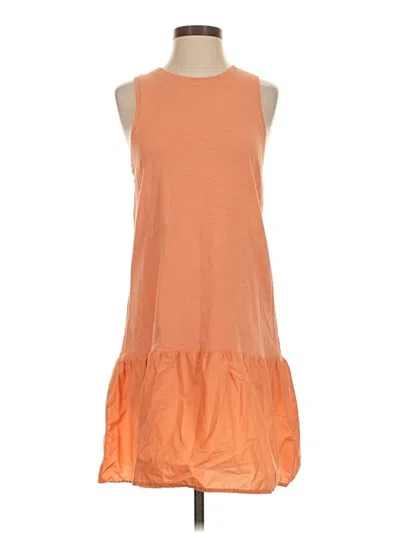 Pre-owned Nation Ltd Casual Dress In Orange