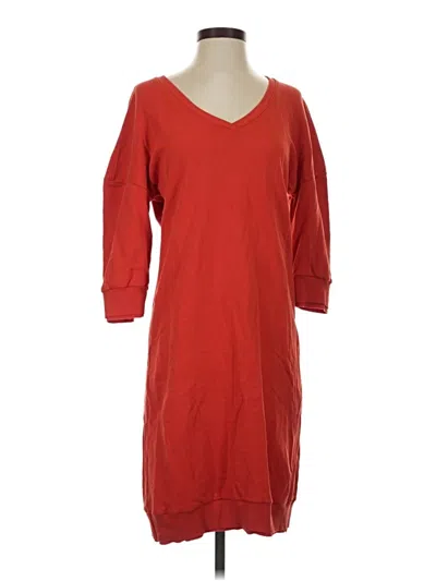 Pre-owned Nation Ltd Casual Dress In Orange