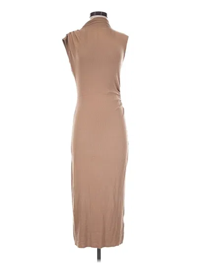 Pre-owned Nation Ltd Casual Dress In Tan