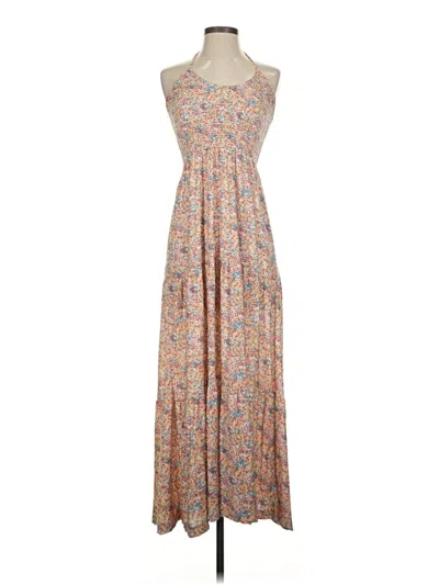 Pre-owned Nation Ltd Casual Dress In Tan