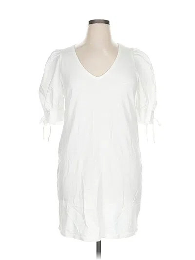 Pre-owned Nation Ltd Casual Dress In White