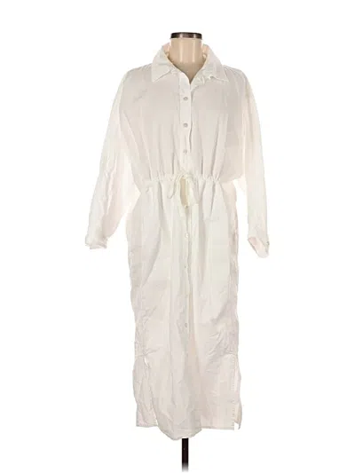 Pre-owned Nation Ltd Casual Dress In White