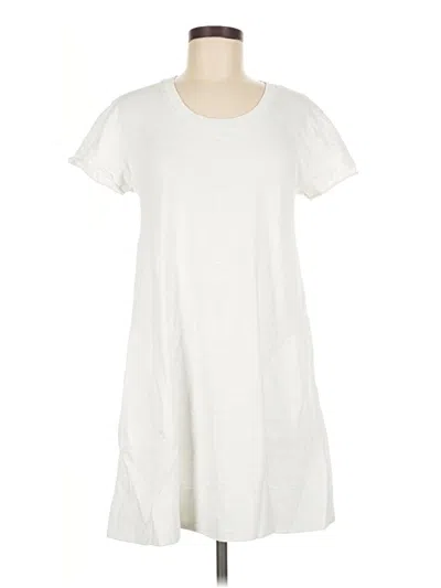 Pre-owned Nation Ltd Casual Dress In White