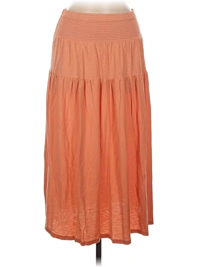 Pre-owned Nation Ltd Casual Skirt In Orange