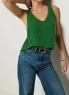 Nation Ltd Cece Knit Tank Top In Green Lawn