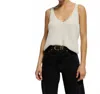 Nation Ltd Cece Sweater Tank In Porcelain In White