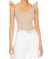 Nation Ltd Celeste Bubble Straps Tank Top In Multi