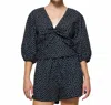Nation Ltd Celeste Puff Sleeve Top
