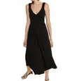 Nation Ltd Celine Tank Dress In Black In Black