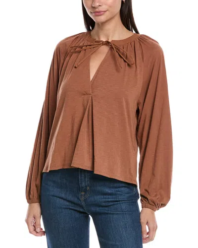 Nation Ltd Chiara Top In Brown