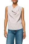 Nation Ltd Cille Cowl Neck Tank In Praline Stripe