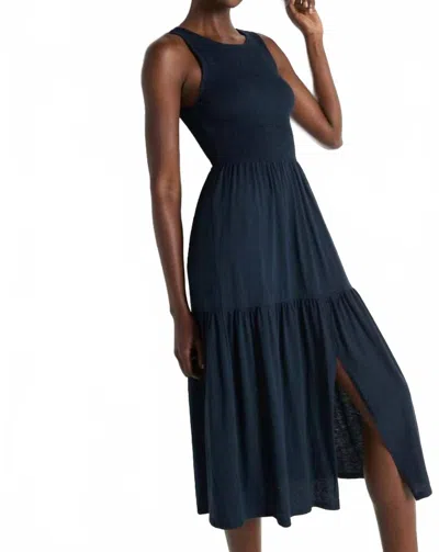 Nation Ltd Clementine Midi Dress In Night Sky In Blue
