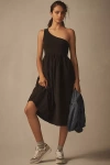 Nation Ltd Connie One Shoulder Dress In Black In Black