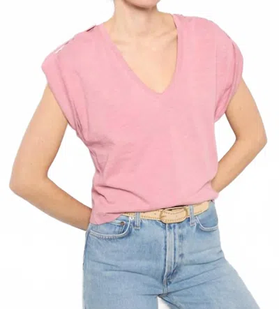 Nation Ltd Cooper Tee In Mesa Flower In Pink