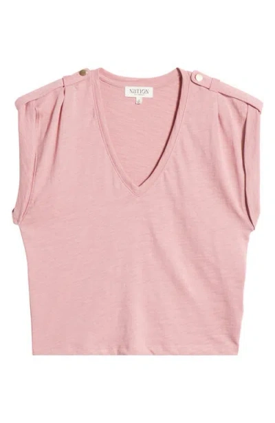 Nation Ltd Cooper V-neck Tank In Mesa Flower