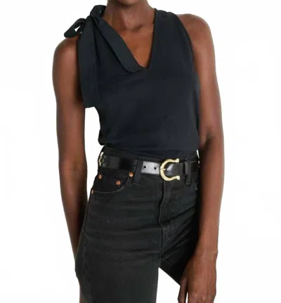 Nation Ltd Daniella Tank In Jet Black