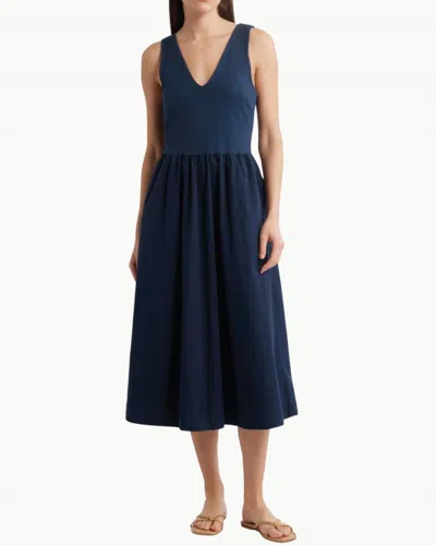 Nation Ltd Daria Tank Midi Dress In Night Sky In Blue