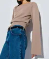 Nation Ltd Darlene Top In Mushroom
