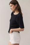 NATION LTD DEANA ENVELOPE SHORT-SLEEVE TOP