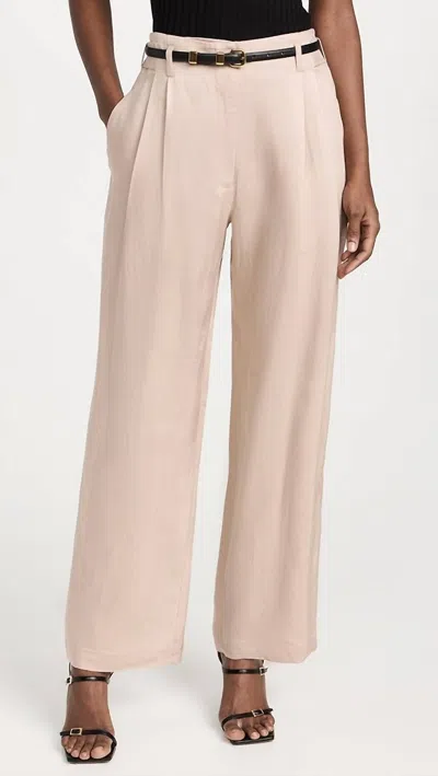 Nation Ltd Del Full Leg Trouser In Paper Bag In Neutral