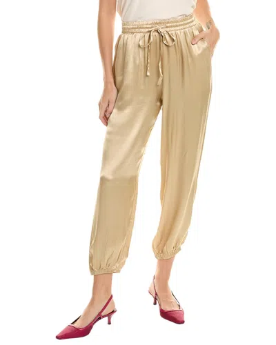 Nation Ltd Del Rey Dressed Up Lounge Pant In Brown