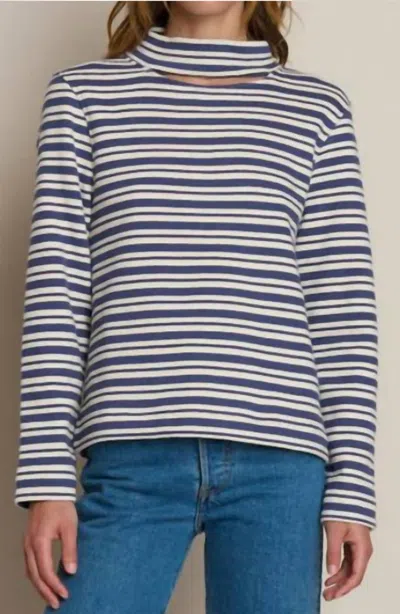 Nation Ltd Delphine Tossed Stripe Sweatshirt In Multi