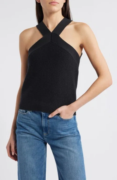 Nation Ltd Desi Sweater Tank In Jet Black