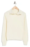 Nation Ltd Diana Turtleneck T-shirt In Off White