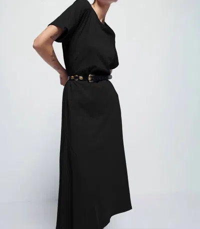 Nation Ltd Eileen Dress In Jet Black