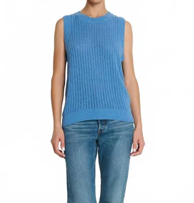 Nation Ltd Elliana Knit Tank In Laguna In Blue