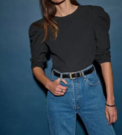 Nation Ltd Eloise Top In Jet Black